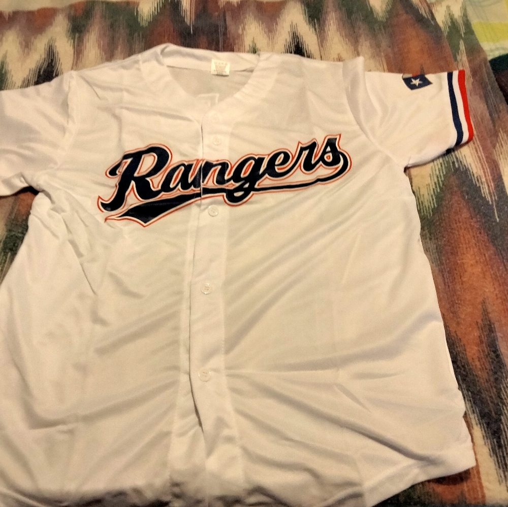 Jacob degrom Medium Rangers Jersey